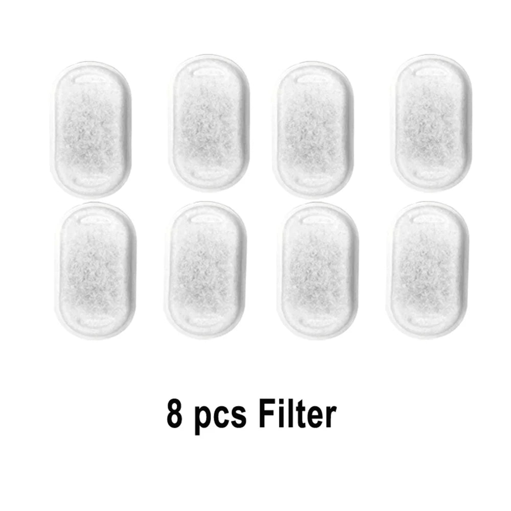 2.2L Automatic Stainless Steel Cat and Dog Water Fountain with Window (No 5V 1A Plug)